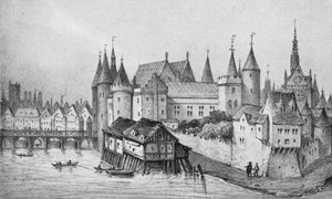 `` 1556、1915年のポンオームニエとパレデュロワドラシテの一部 作： Unbekannt