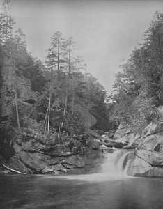 プール、フランコニア山脈、ホワイトマウンテン、c1897。 作： Unbekannt