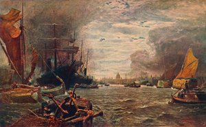 ロンドンのプール、1888 1906 作： Unbekannt