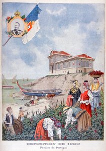 1900年の万国博覧会、パリ、1900年のポルトガルのパビリオン 作： Unbekannt