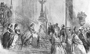 プリンスオブウェールズの最初のフランス訪問、1855年...、1901年。 作： Unbekannt