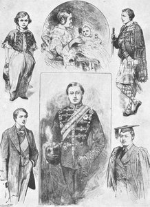 初期のウェールズ王子、1901年。 作： Unbekannt