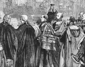 貴族院で初めて議席を獲得したウェールズ王子... 1863年、1901年。 作： Unbekannt