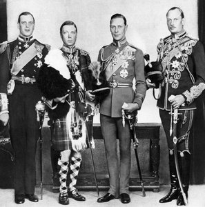 ウェールズの王子と兄弟、c1930年代