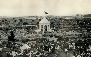1901年1月1日、1930年のシドニーでのオーストラリア連邦宣言。 作： Unbekannt