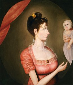 誇り高い母、c。 1810年。 作： Unbekannt