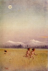 「追跡する頭」、1914年。 作： Unbekannt