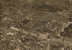新しくてスリリングな見晴らしの良い場所、c1935からのなじみのある通りのパズル。 作： Unbekannt