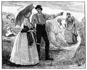 ブレア城の女王と死神、c1840年代、1900年 作： Unbekannt