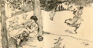 スパルタの女の子のレース、1881。 作： Unbekannt