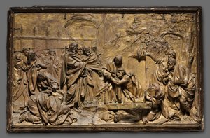 ラザロの復活、ca。 1725-50。 作： Unbekannt