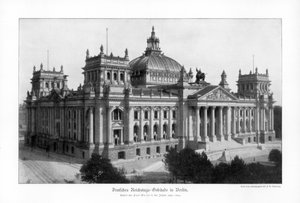 19世紀後半、1900年の国会議事堂 作： Unbekannt