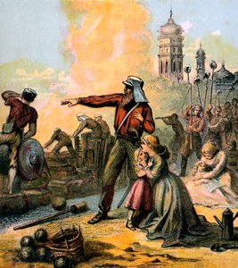 ラクナウの救済、1857年から1850年 作： Unbekannt