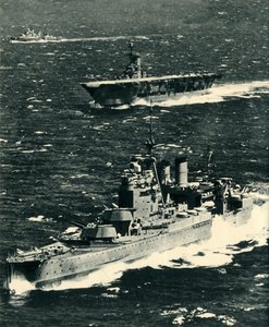 レナウン、アークロイヤル、シェフィールド、c1939-1941、1942。 作： Unbekannt