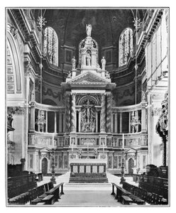 セントポール大聖堂のReredos、1901 作： Unbekannt