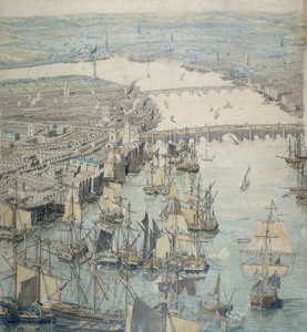 ラインベックパノラマ、c1807 作： Unbekannt