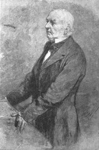 右の本。 WEグラッドストーン、自由党党首、1889年、1901年。 作： Unbekannt