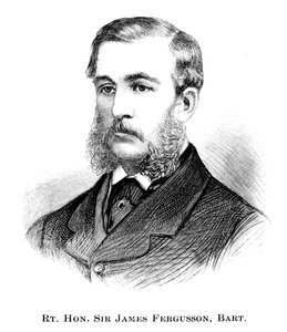 右名誉卿ジェームズファーガソン、1886 作： Unbekannt