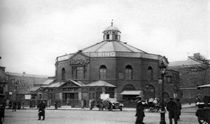 ザリング、ボクシング会場、ブラックフライアーズロード、ロンドン、1926-1927 作： Unbekannt