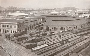 ブラジルの中央鉄道のリオデジャネイロターミナル、1914年 作： Unbekannt