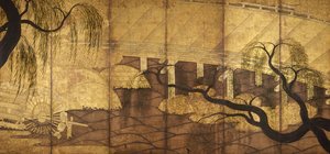 宇治川橋、1568-1615 作： Unbekannt