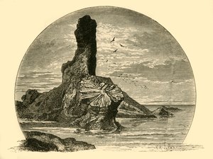 ロックとスピンドル、1898年。 作： Unbekannt