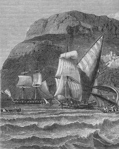 ジブラルタルの岩、c1880