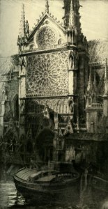 ローズウィンドウ、1908年。 作： Unbekannt