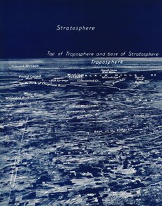 成層圏からの地球の回転性、1935 作： Unbekannt