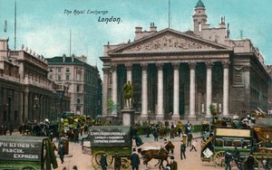 王立証券取引所、ロンドン、c1910