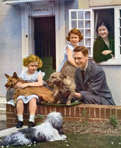 ウィンザーの王室、1930年代 作： Unbekannt