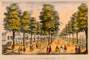 セントジェームズネクストザパークの王宮、c1870 作： Unbekannt