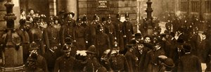 バークベック銀行での実行、1910年、1933年。 作： Unbekannt