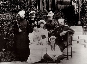 ロシア帝国の家族、c1892-c1894 作： Unbekannt
