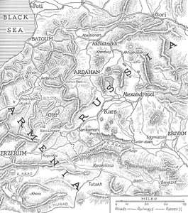 ロシア-トルコのフロンティア、1915 作： Unbekannt
