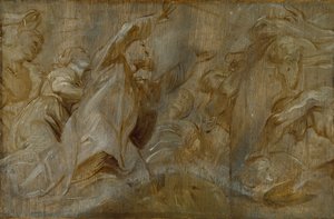 ノアの犠牲、c1620 作： Unbekannt