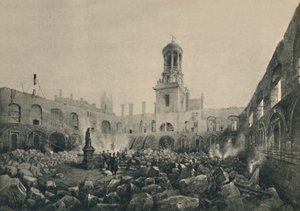 1838年、1928年の火災後の2回目の王立証券取引所 作： Unbekannt