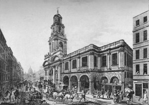 1788年、1928年のサウスフロントの第二王立証券取引所 作： Unbekannt