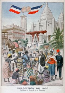 1900年の万国博覧会、パリ、1900年にサンガリーズパビリオン 作： Unbekannt