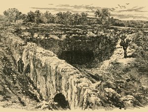 エルサレムの王の墓、1890年。 作： Unbekannt
