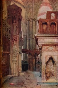 エドワードの告白者の神社と礼拝堂、1853年、1937年 作： Unbekannt