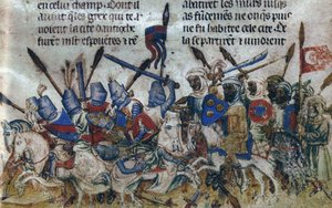 第一次十字軍、アンティオキアの包囲、約1200 作： Unbekannt