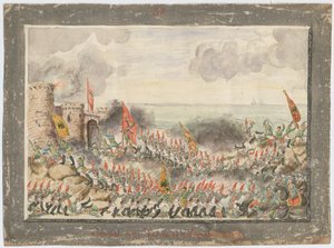 1829年1828年9月のヴァルナの包囲 作： Unbekannt