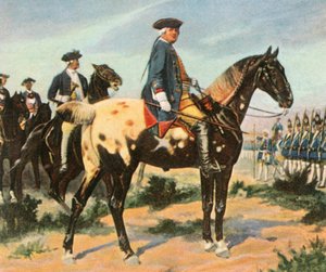 兵士王フレデリックウィリアム1世、プロイセン王、1936年。 作： Unbekannt