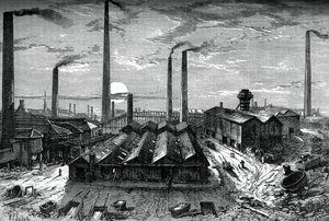 セントロロックス化学工場、グラスゴー、c1880