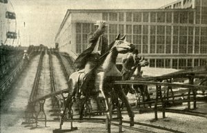 スティープルチェイス、1910年。 作： Unbekannt