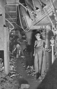 戦艦のストークホールド、1914 作： Unbekannt