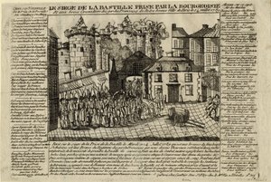1789年7月14日、1789年のバスティーユの嵐