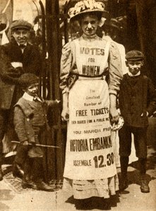Suffragette Housemaid 1908、1933。 作： Unbekannt