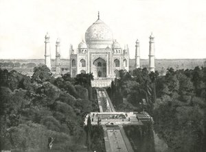 タージマハル、アーグラ、インド、1895年。